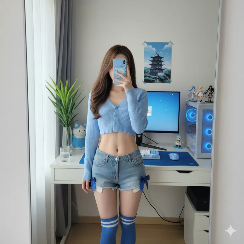 Otaku Mirror Selfie Corner